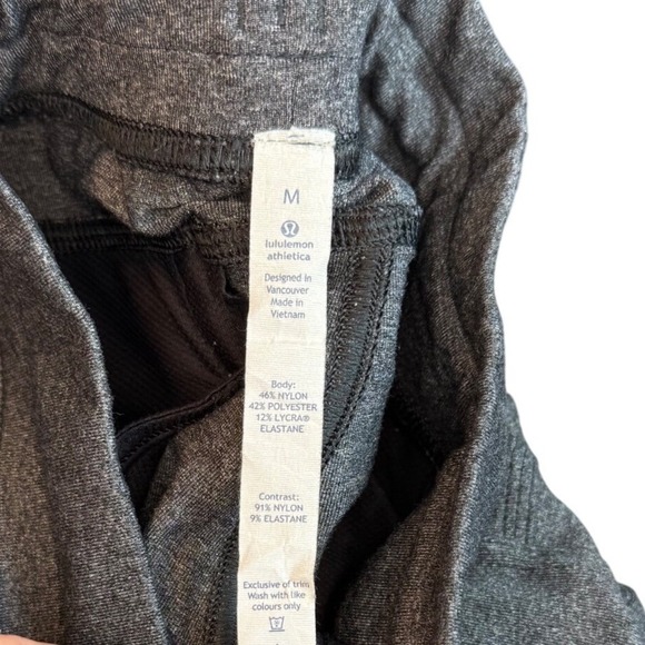 Lululemon Men's Discipline Pant *32"Heathered Black, Size Medium - Picture 10 of 10
